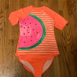 wonder nation youth girls  two piece tankini